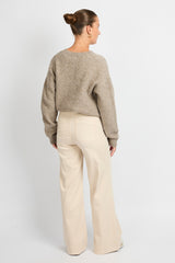 Nika broek | Sand