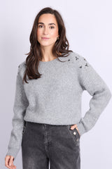 Kirsten trui | Gray Melange