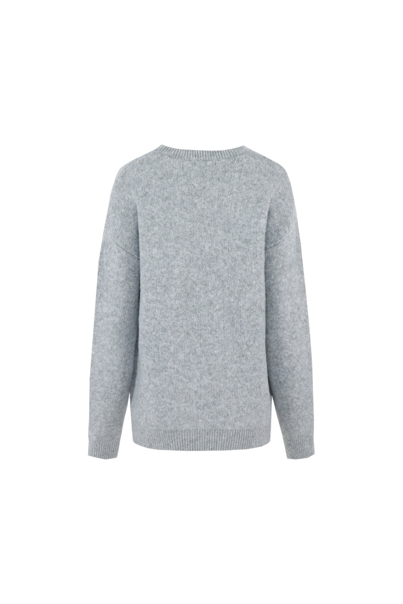 Klaartje trui | Gray Melange