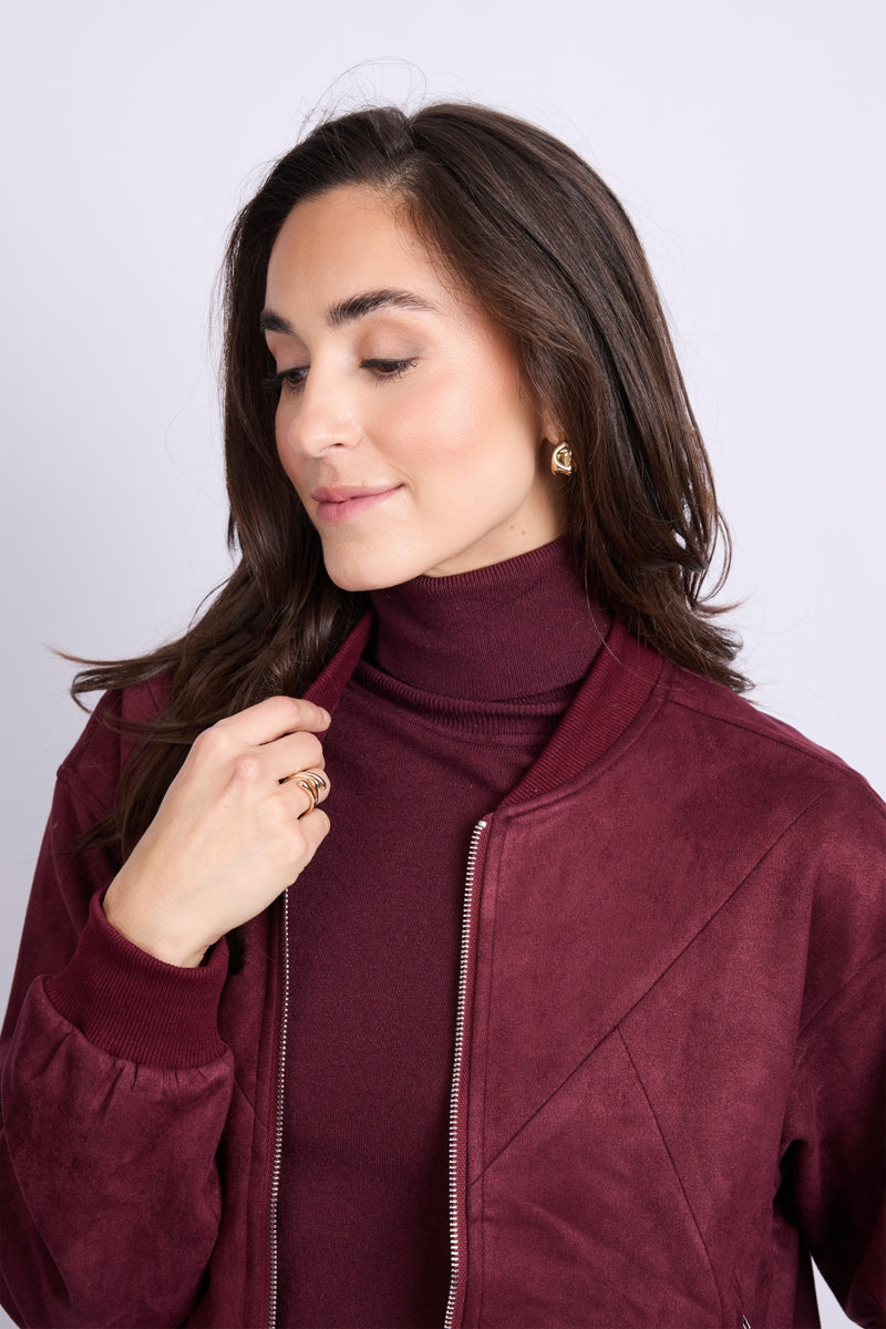 Judith jacket | Amarone Cabernet