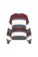 Kool trui | Dark Gray/Amarone Cabernet