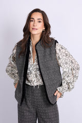 Gabrielle gilet | Black