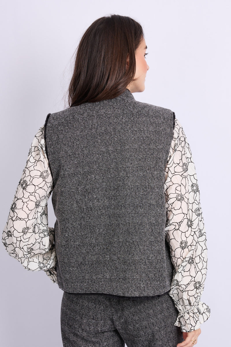 Gabrielle gilet | Black