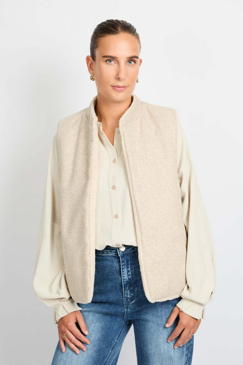 Gabrielle gilet | Sand