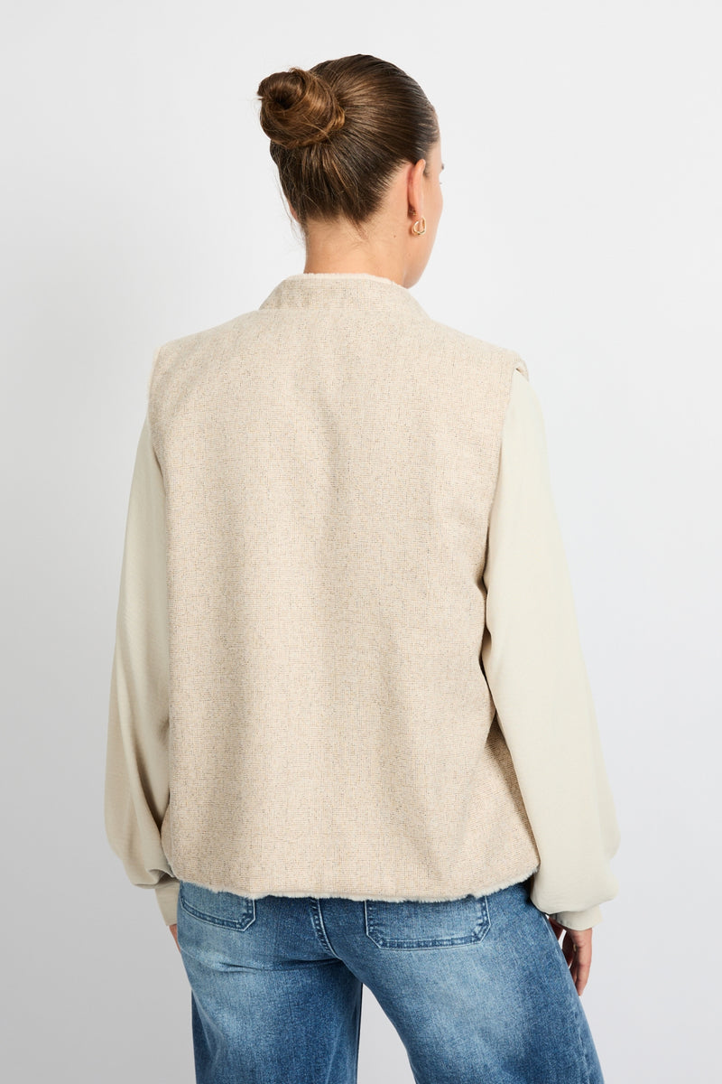 Gabrielle gilet | Sand