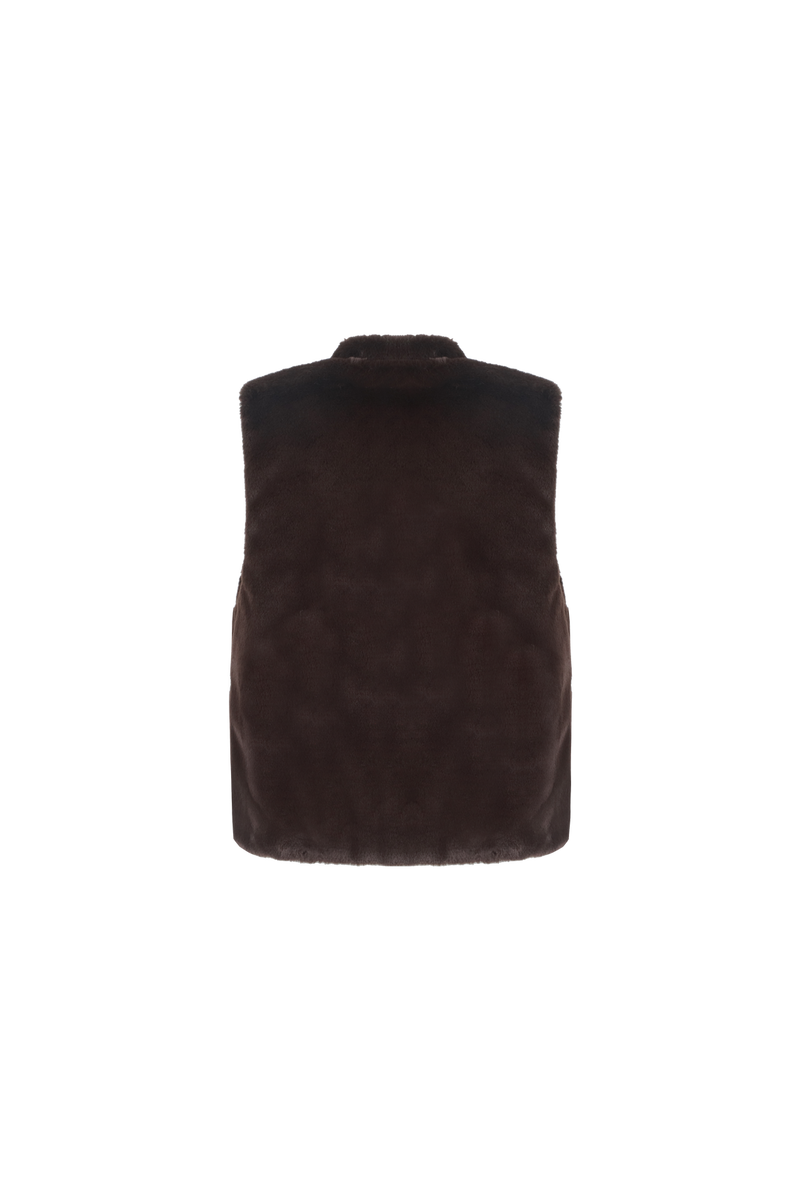 Gabrielle gilet | Dark Chocolate