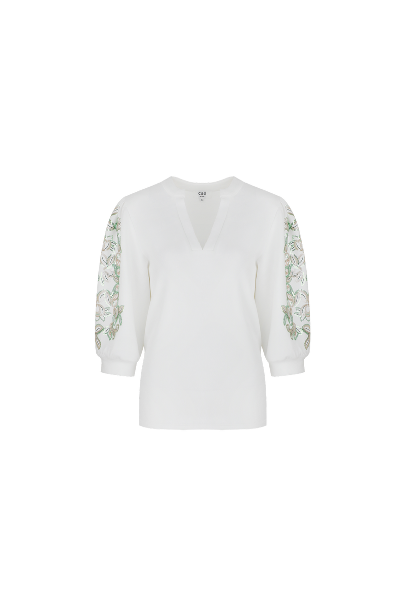 Verdun top | Offwhite