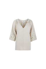 Braga top | Sand