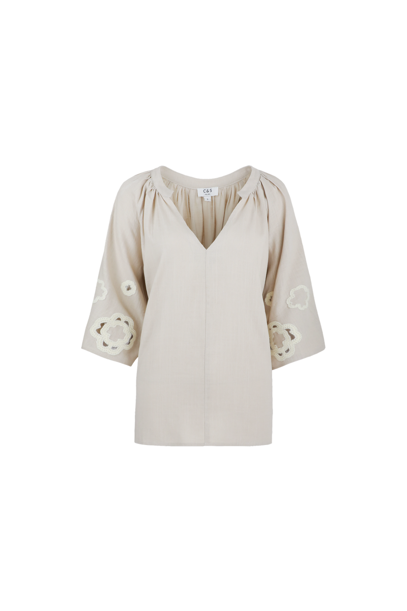 Braga top | Sand