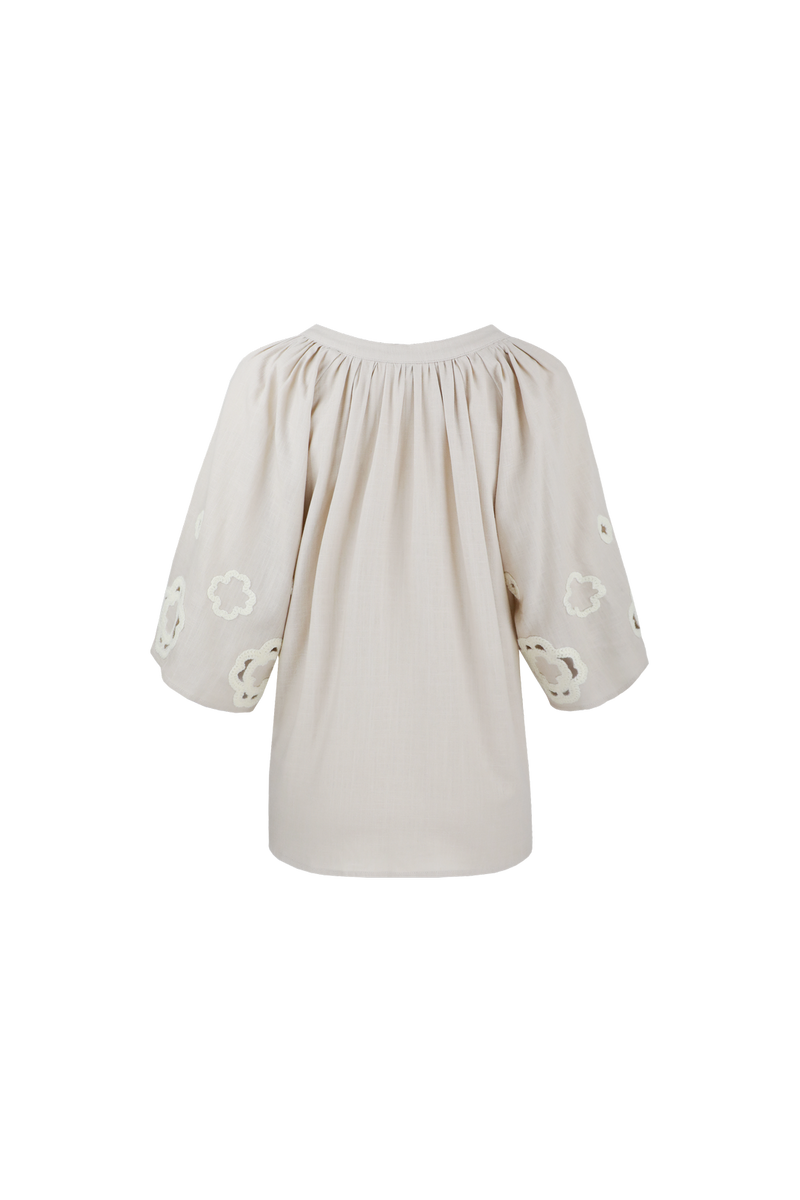 Braga top | Sand