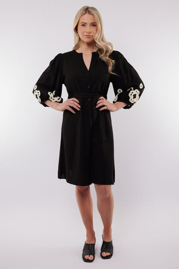 Lissabon jurk | Black
