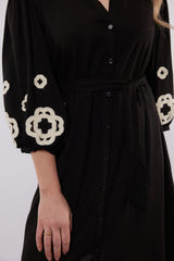 Lissabon jurk | Black