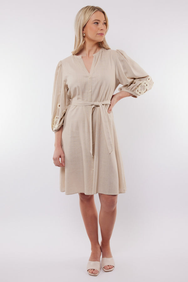 Lissabon jurk | Sand