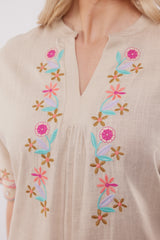Palmeda top | Sand