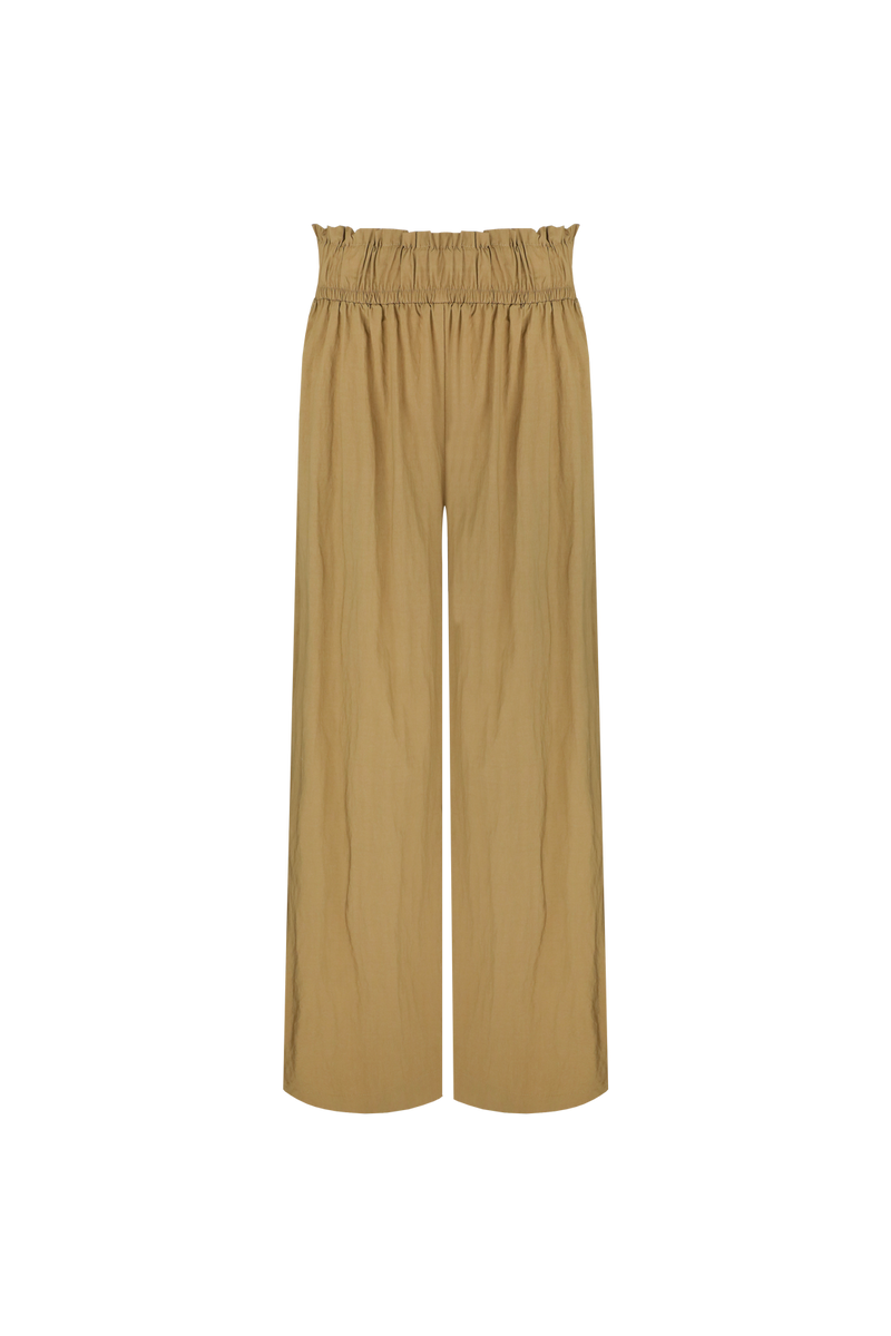 Pollenca broek | Mustard Olive