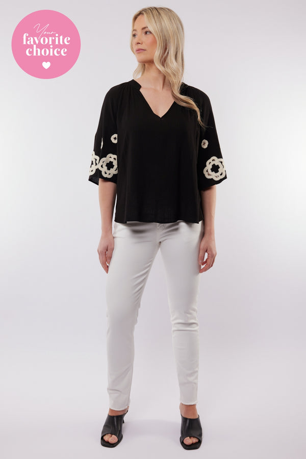 Camogli broek | Denim White