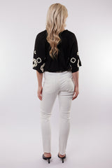 Camogli broek | Denim White
