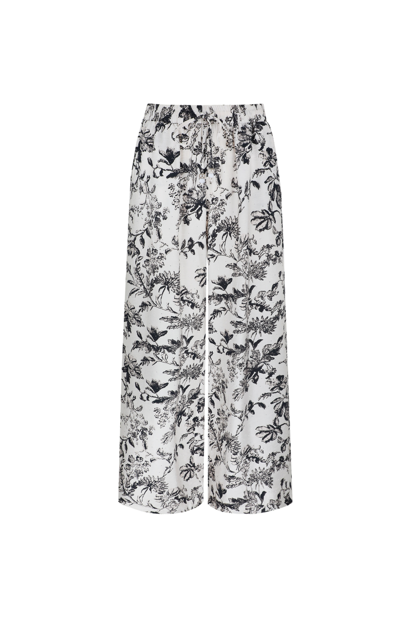 Malta broek | Ecru/Black