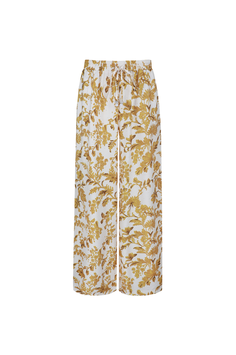 Malta broek | Sand/Mustard Olive