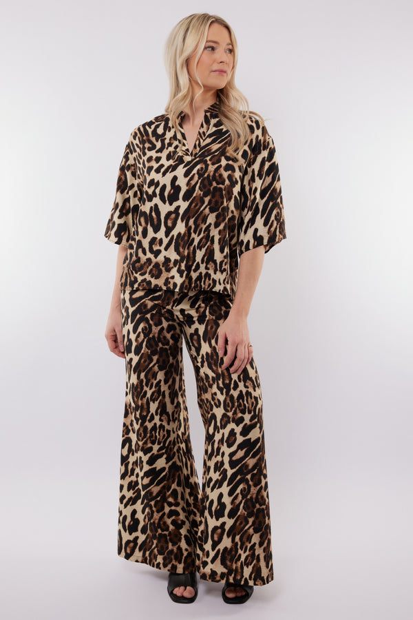 Bucchi broek | Offwhite/Black