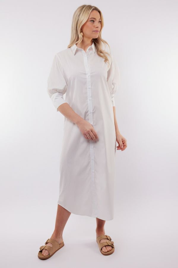 Moura jurk | Offwhite