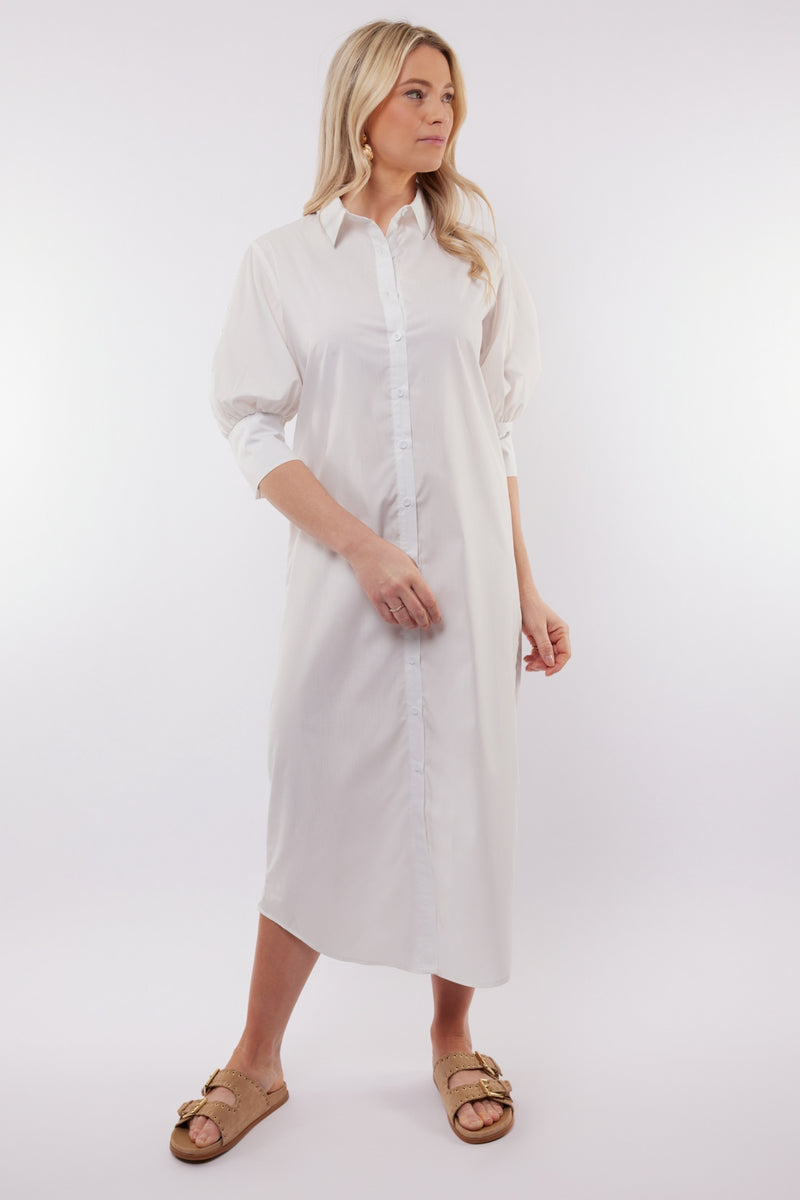 Moura jurk | Offwhite