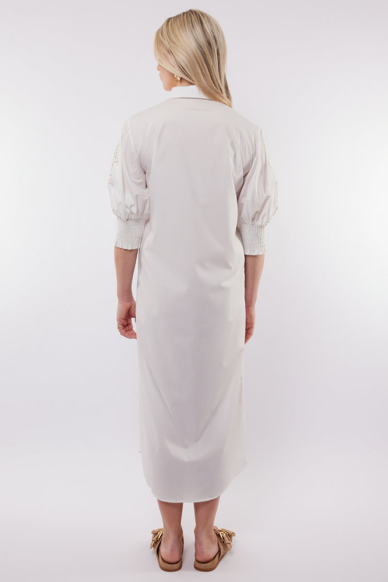 Moura jurk | Offwhite