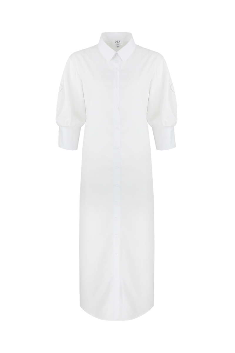 Moura jurk | Offwhite