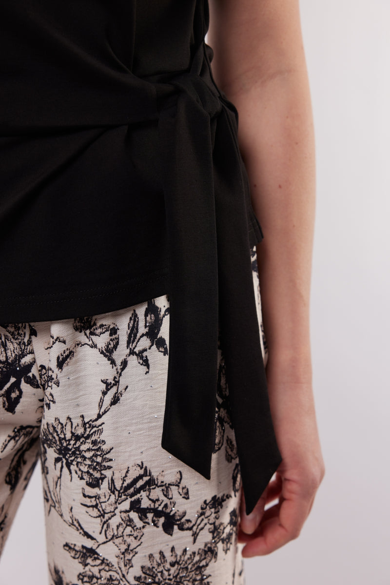Lugo top | Black