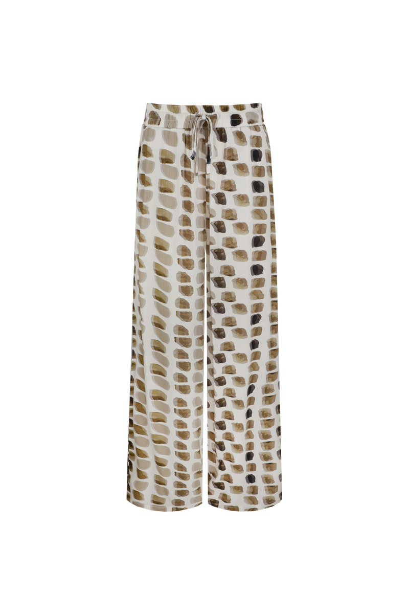 Zafra broek | Sand/Mustard Olive