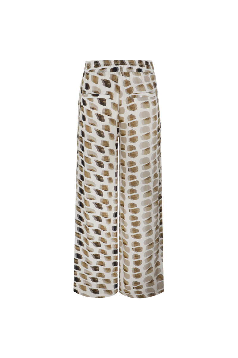 Zafra broek | Sand/Mustard Olive