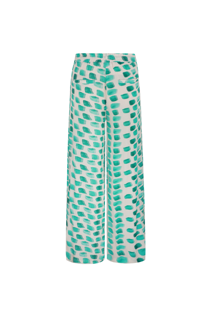 Zafra broek | Sand/Pool Blue
