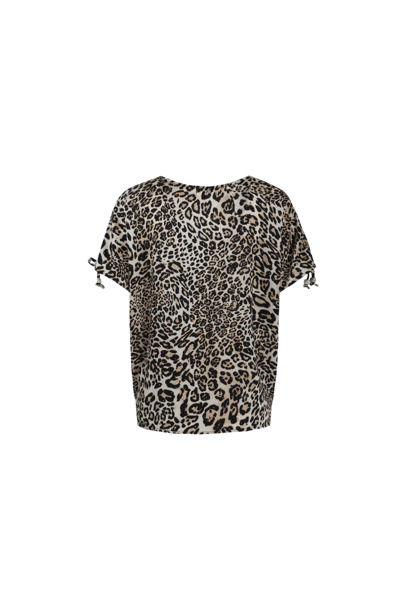 Carbello top | Sahara/Black