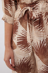 Shannon broek | Offwhite/Tiger Eye