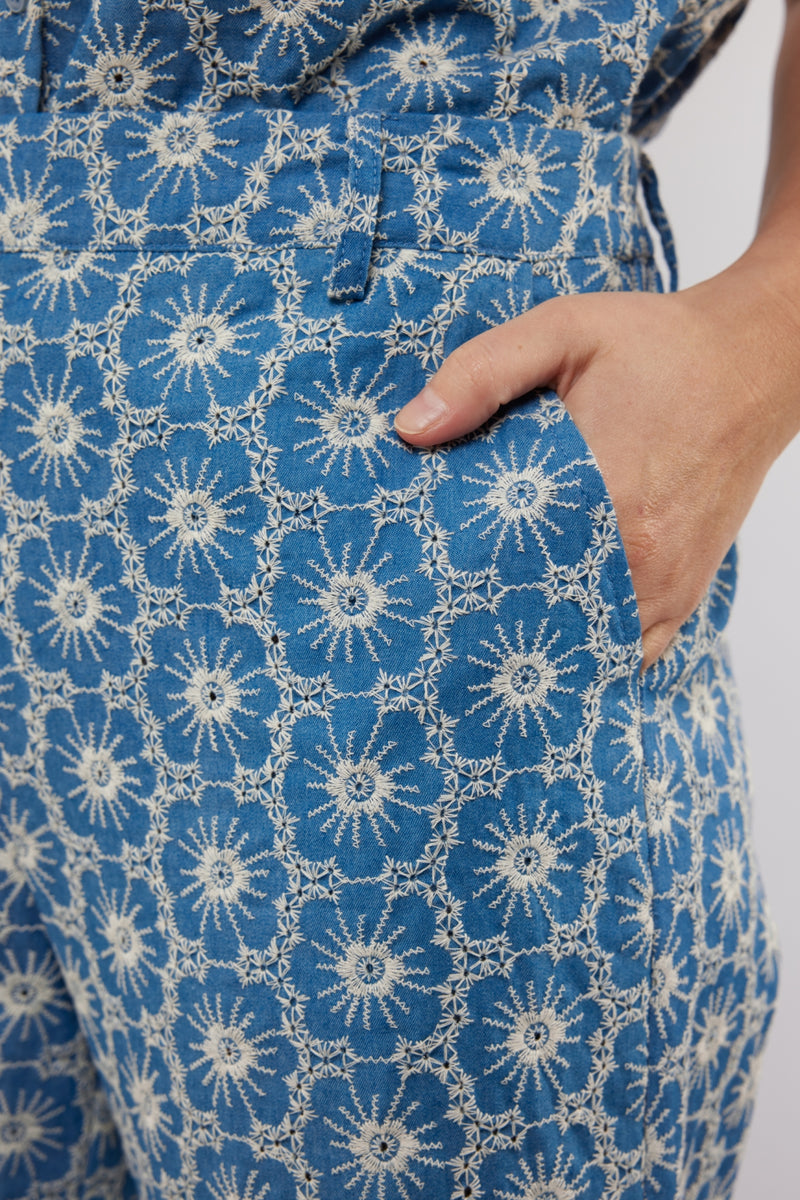 Summer broek | Denim Mid Blue