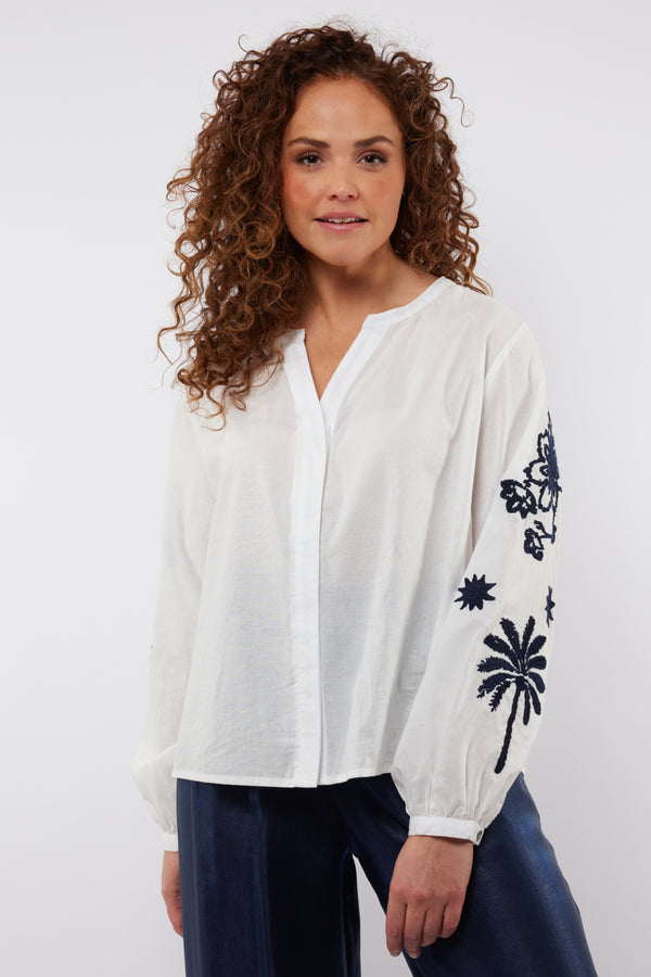 Bourges blouse | Offwhite