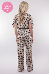 Lausanne broek | Sand/Black
