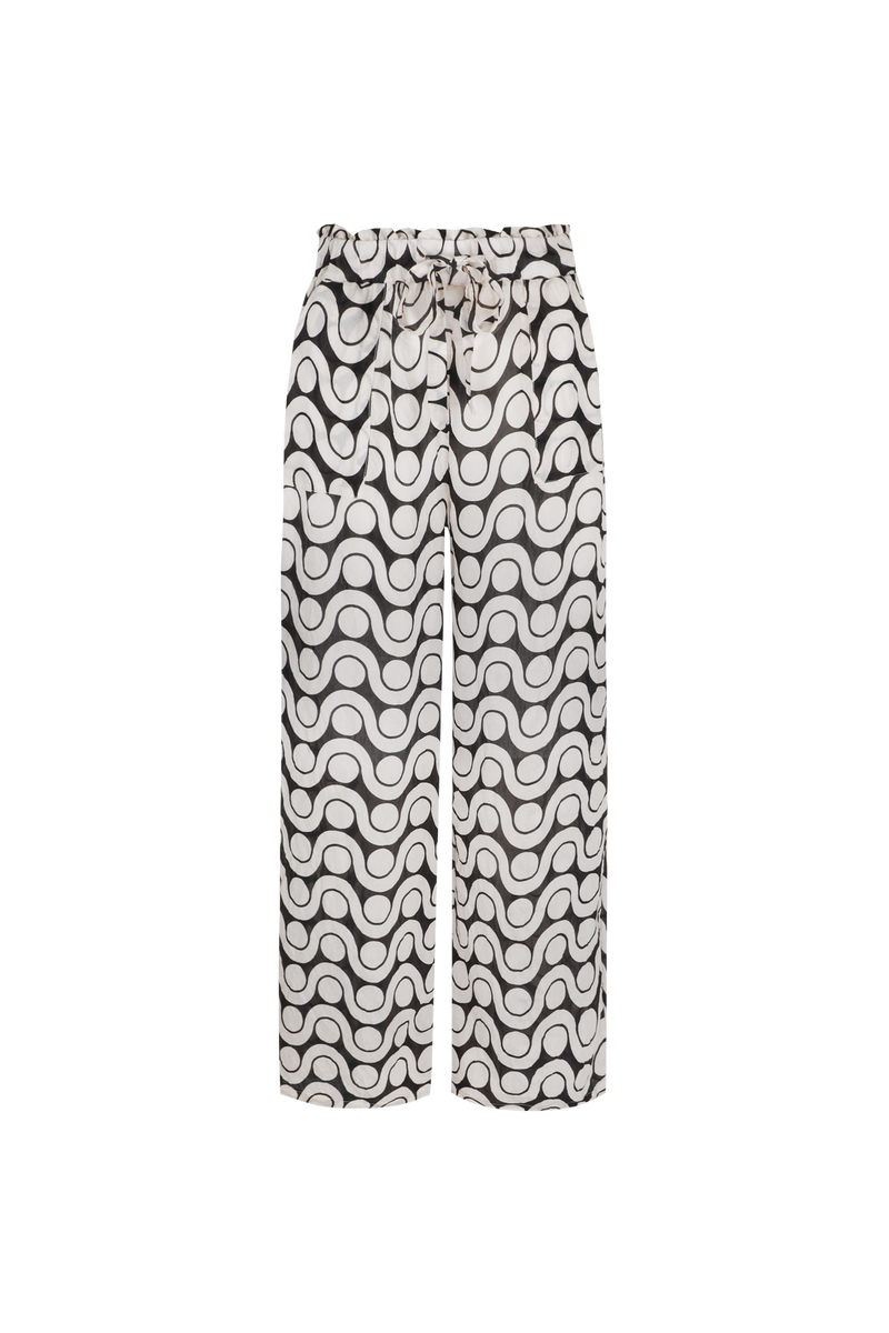 Lausanne broek | Sand/Black