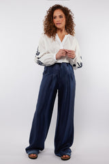 Abbeville broek | Navy Blue