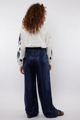 Abbeville broek | Navy Blue