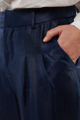 Abbeville broek | Navy Blue