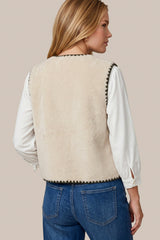 Glenn gilet | Sand/Black