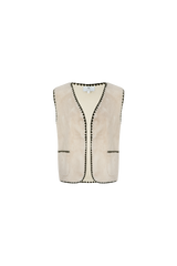 Glenn gilet | Sand/Black
