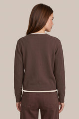 Cathy vest | Mocha Brown/Sand