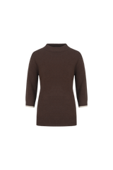 Astrid trui | Mocha Brown/Sand