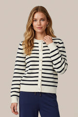 Aimy vest | Wool white/Eclipse