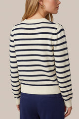 Aimy vest | Wool white/Eclipse