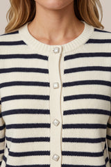 Aimy vest | Wool white/Eclipse