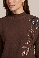 Victoria trui | Mocha Brown