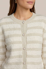 Carice vest | Wool White/Sand